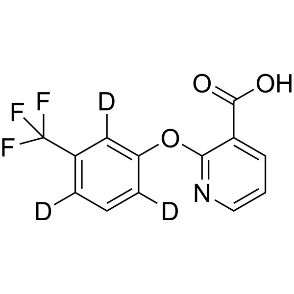 2-[3-(Trifluoromethyl)phenoxy]nicotinic acid-d3